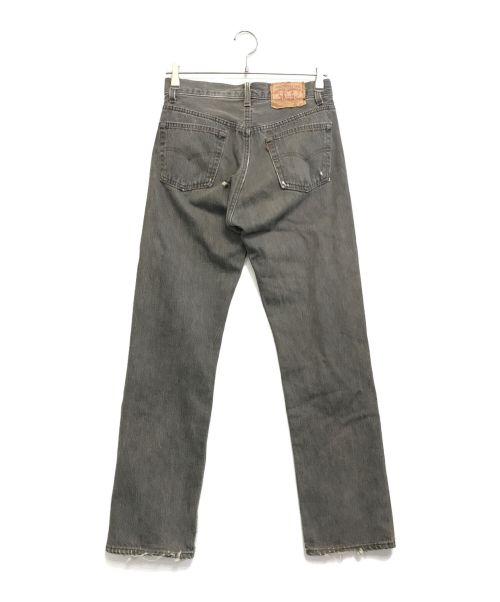 LEVI'S（リーバイス）LEVI'S (リーバイス) 先染め501ブラックデニムパンツ ブラック サイズ:W29 L30の古着・服飾アイテム