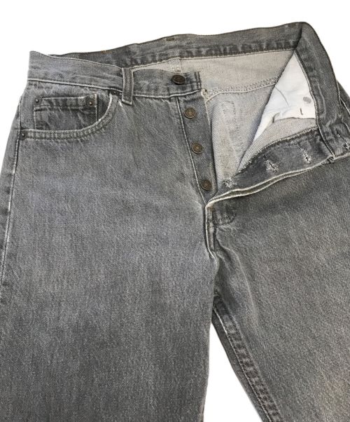 LEVI'S（リーバイス）LEVI'S (リーバイス) 先染め501ブラックデニムパンツ ブラック サイズ:W29 L30の古着・服飾アイテム