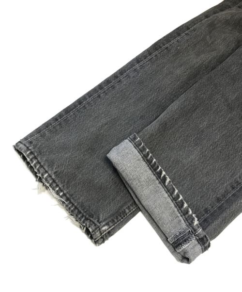 LEVI'S（リーバイス）LEVI'S (リーバイス) 先染め501ブラックデニムパンツ ブラック サイズ:W29 L30の古着・服飾アイテム