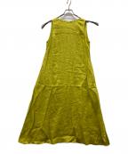 nagonstansナゴンスタンス）の古着「ノースリーブワンピース」｜イエロー