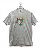 FRUIT OF THE LOOMフルーツオブザルーム）の古着「プリントTシャツ」｜グレー