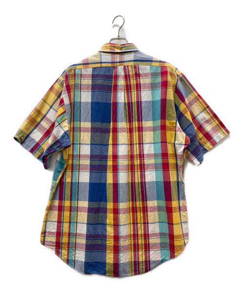 RALPH LAUREN（ラルフローレン）RALPH LAUREN (ラルフローレン) BIGシルエット半袖チェックシャツ マルチカラー サイズ:XLの古着・服飾アイテム
