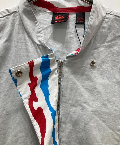 Quiksilver（クイックシルバー）Quiksilver (クイックシルバー) STRANGER THINGS (ストレンジャーシングス) スティーブジャケット スカイブルー サイズ:Lの古着・服飾アイテム
