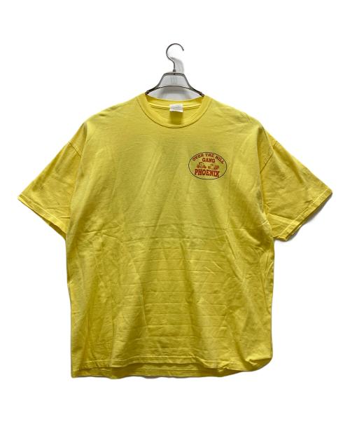 PORT and COMPANY（ポート アンド カンパニー）PORT and COMPANY (ポート アンド カンパニー) 00's両面プリントTシャツ イエロー サイズ:2XLの古着・服飾アイテム