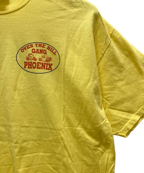 PORT and COMPANY（ポート アンド カンパニー）PORT and COMPANY (ポート アンド カンパニー) 00's両面プリントTシャツ イエロー サイズ:2XLの古着・服飾アイテム