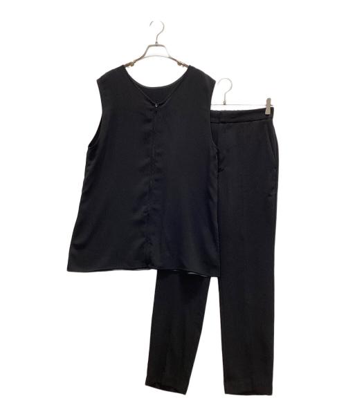 CADUNE（カデュネ）CADUNE (カデュネ) セットアップ ブラック サイズ:トップス：38　ボトムス：38の古着・服飾アイテム