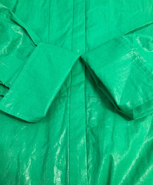 DRESSLAVE（ドレスレイブ）DRESSLAVE (ドレスレイブ) corting cotton long＆leen shirt dress グリーン サイズ:38の古着・服飾アイテム