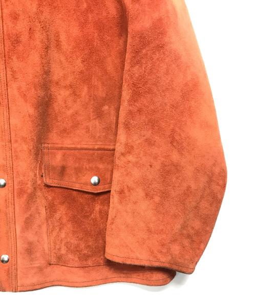 THE REAL McCOY'S（ザ・リアルマッコイズ）THE REAL McCOY'S (ザ・リアルマッコイズ) 8HU LEATHER WELDER JACKET ブラウン サイズ:40の古着・服飾アイテム