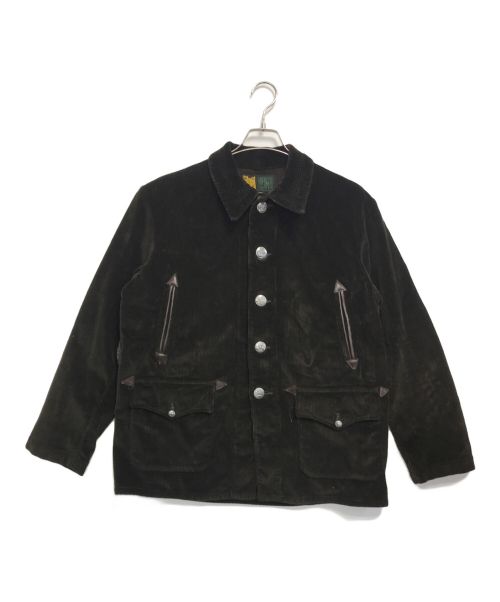 Joe McCOY（ジョーマッコイ）Joe McCOY (ジョーマッコイ) FRENCH CORDUROY HUNTING JACKET ブラウン サイズ:表記なしの古着・服飾アイテム