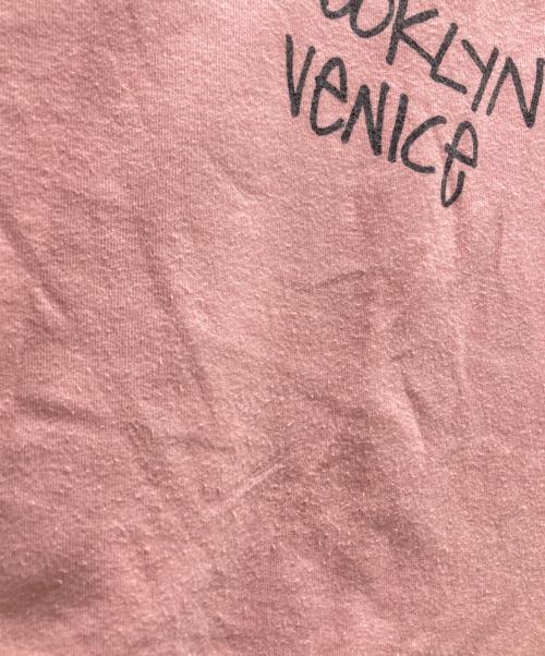 stussy（ステューシー）stussy (ステューシー) ロゴTシャツ ピンク サイズ:Sの古着・服飾アイテム