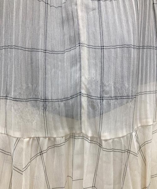 Snidel（スナイデル）Snidel (スナイデル) ロングスカート ホワイト サイズ:1の古着・服飾アイテム
