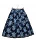 BLUE LABEL CRESTBRIDGE（ブルーレーベルクレストブリッジ）の古着「花柄スカート」｜ネイビー