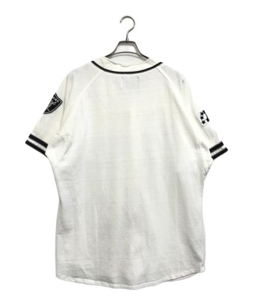 STARTER（スターター）STARTER (スターター) 90's ベースボールシャツ ホワイト サイズ:Ｌの古着・服飾アイテム