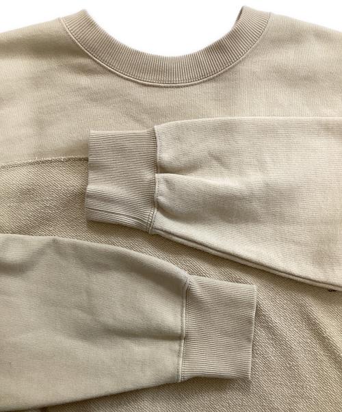 kaoyorinakami（カオヨリナカミ）kaoyorinakami (カオヨリナカミ) FREAK'S STORE (フリークスストア) ワイドスウェット ベージュ サイズ:XLの古着・服飾アイテム