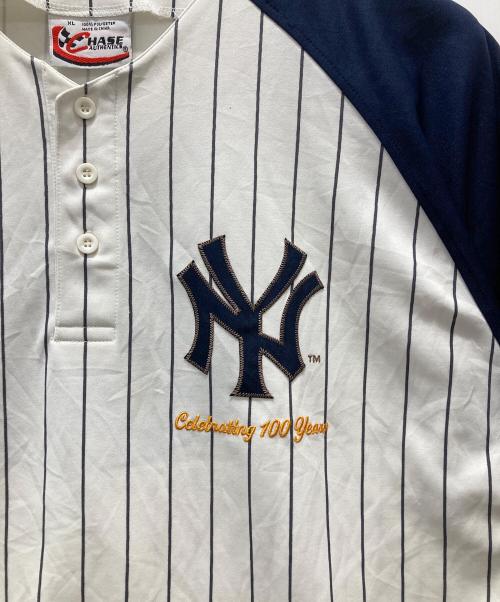 HASE AUTHENTICS（ハセ オーセンティックス）HASE AUTHENTICS (ハセ オーセンティックス) ベースボールシャツ ホワイト サイズ:XLの古着・服飾アイテム