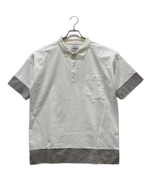 FACTOTUM（ファクトタム）FACTOTUM (ファクトタム) ポロシャツ ホワイト サイズ:M 未使用品の古着・服飾アイテム