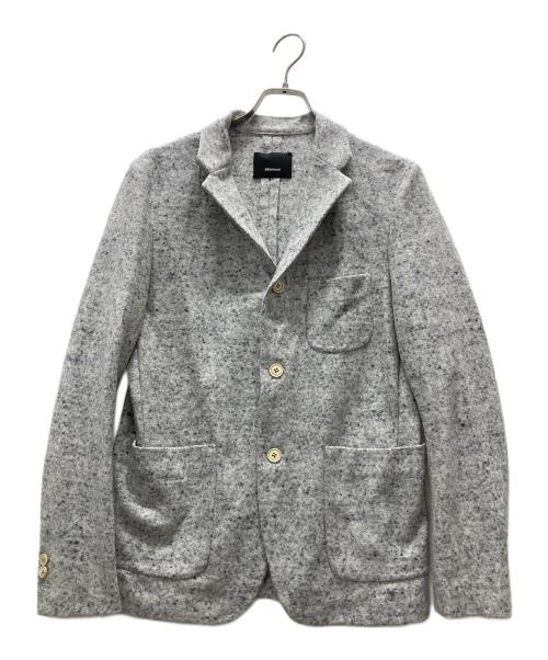 08sircus（ゼロエイトサーカス）08sircus (ゼロエイトサーカス) テーラードジャケット グレー サイズ:5の古着・服飾アイテム