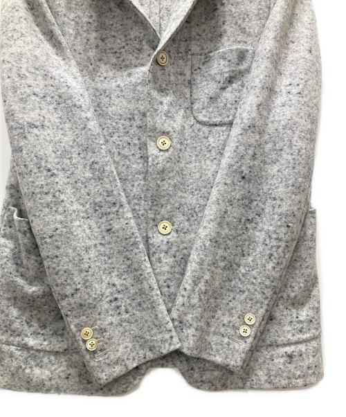 08sircus（ゼロエイトサーカス）08sircus (ゼロエイトサーカス) テーラードジャケット グレー サイズ:5の古着・服飾アイテム