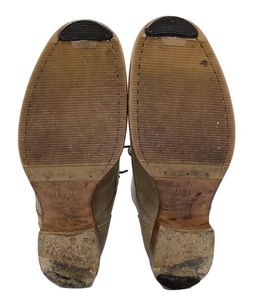 BUTTERO（ブッテロ）BUTTERO (ブッテロ) レースアップブーツ ベージュ サイズ:不明の古着・服飾アイテム