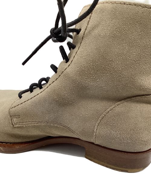 BUTTERO（ブッテロ）BUTTERO (ブッテロ) レースアップブーツ ベージュ サイズ:不明の古着・服飾アイテム