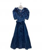 Snidelスナイデル）の古着「デニムブラウスワンピース」｜ブルー