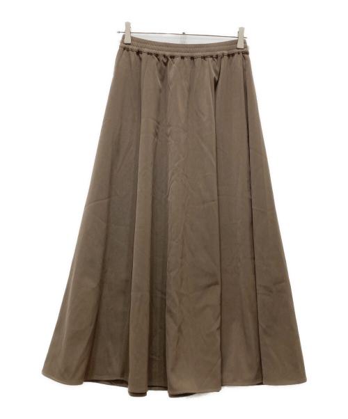 acka（エーシーケーエー）acka (エーシーケーエー) ロングスカート ブラウン サイズ:Fの古着・服飾アイテム