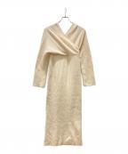 ackaエーシーケーエー）の古着「ニットワンピース」｜ベージュ