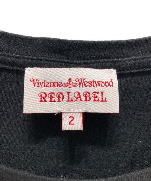 Vivienne Westwood RED LABEL（ヴィヴィアンウエストウッドレッドレーベル）Vivienne Westwood RED LABEL (ヴィヴィアンウエストウッドレッドレーベル) アートプリントTシャツ ブラック サイズ:2の古着・服飾アイテム