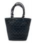 CHANEL (シャネル) カンボンライン トートバッグ ブラック：146000円
