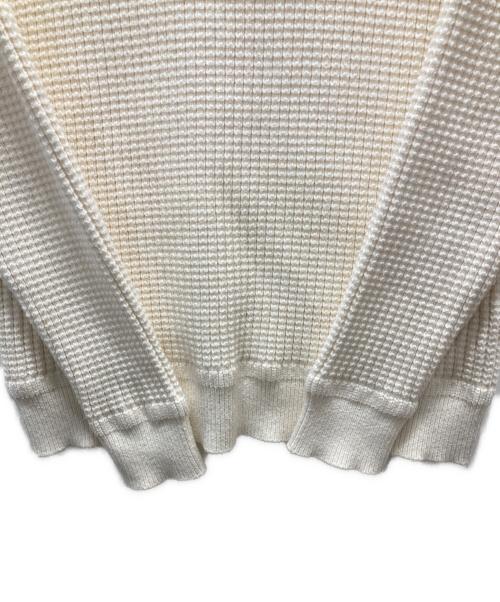 RHC Ron Herman（アールエイチシー ロンハーマン）RHC Ron Herman (アールエイチシー ロンハーマン) ワッフルニット ホワイト サイズ:Mの古着・服飾アイテム