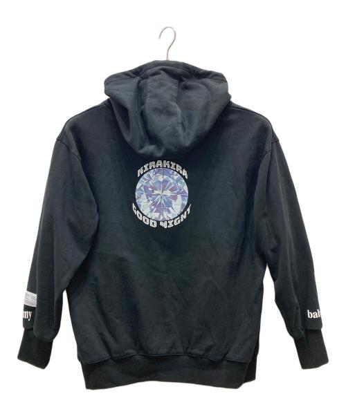 goodnight5tore（グッドナイトストア）goodnight5tore (グッドナイトストア) kirakira hoodie ブラック サイズ:不明の古着・服飾アイテム