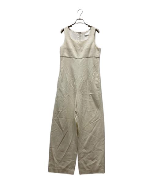 IENA（イエナ）IENA (イエナ) maisonコンパクトツイルサロペット アイボリー サイズ:36の古着・服飾アイテム