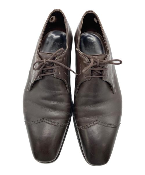GAZIANO GIRLING（ガジアーノ ガーリング）GAZIANO GIRLING (ガジアーノ ガーリング) ウィングチップシューズ ブラウン サイズ:6 1/2Eの古着・服飾アイテム
