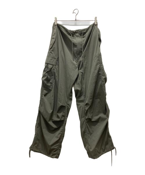 UNFILO（アンフィーロ）UNFILO (アンフィーロ) 8ファンクションカーゴパンツ オリーブ サイズ:Mの古着・服飾アイテム
