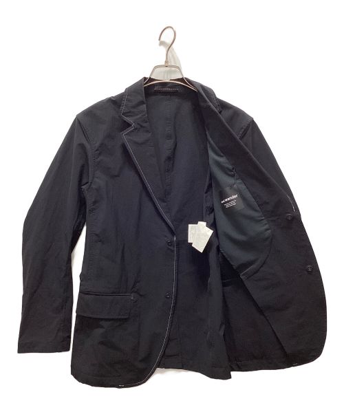 and wander（アンドワンダー）and wander (アンドワンダー) plain tailored stretch jacket ブラック サイズ:2の古着・服飾アイテム