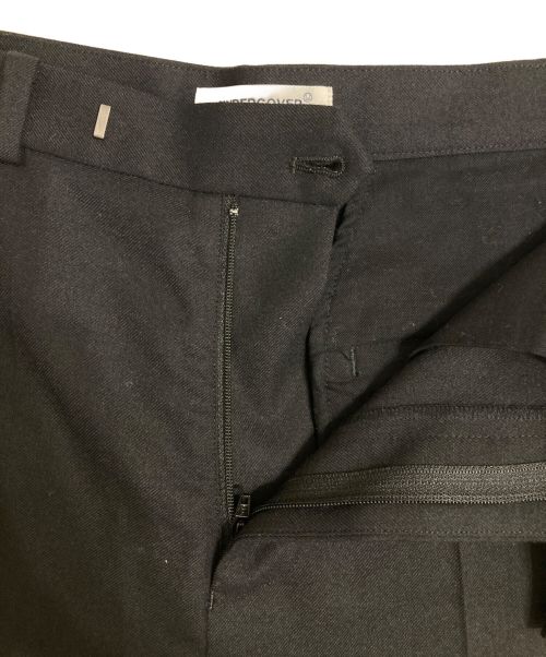 UNDERCOVER（アンダーカバー）UNDERCOVER (アンダーカバー) ニットドッキングパンツ ブラック サイズ:1の古着・服飾アイテム