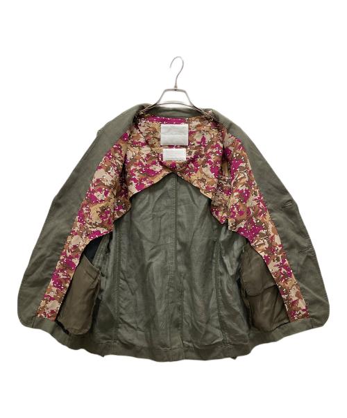 WHITE MOUNTAINEERING（ホワイトマウンテ二アニング）WHITE MOUNTAINEERING (ホワイトマウンテ二アニング) テーラードジャケット オリーブ サイズ:1の古着・服飾アイテム