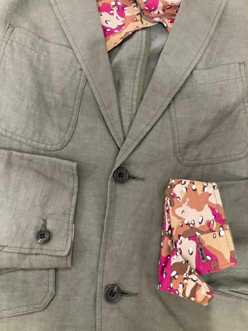 WHITE MOUNTAINEERING（ホワイトマウンテ二アニング）WHITE MOUNTAINEERING (ホワイトマウンテ二アニング) テーラードジャケット オリーブ サイズ:1の古着・服飾アイテム