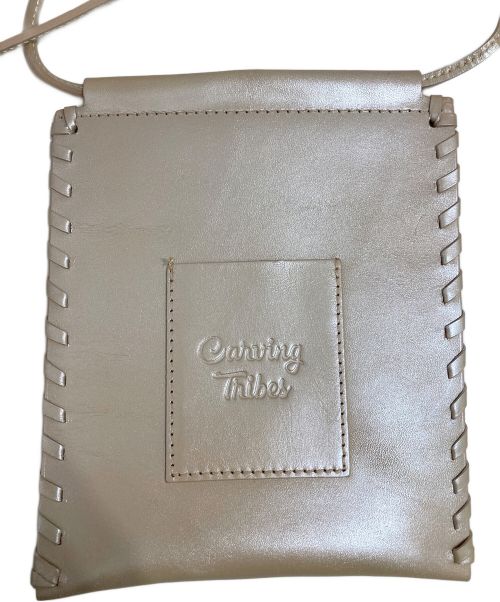 Carving Tribes（カービングトライブス）CARVING TRIBES (カービングトライブス) PhoneShoulder-ca ベージュの古着・服飾アイテム