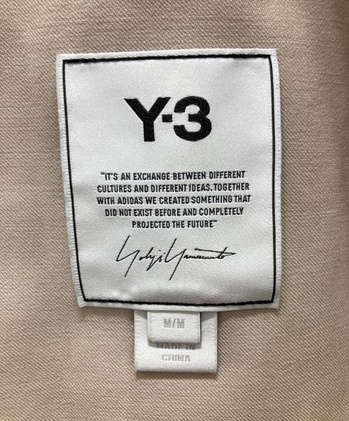 Y-3（ワイスリー）Y-3 (ワイスリー) バックロゴパーカー ベージュ サイズ:Mの古着・服飾アイテム