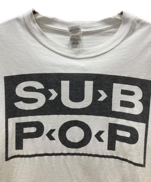 GILDAN（ギルダン）GILDAN (ギルダン) ロングスリーブカットソー ホワイト サイズ:Mの古着・服飾アイテム