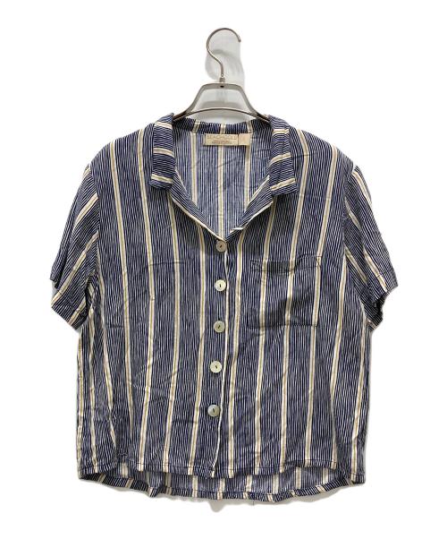 BEACH GOLD（ビーチゴールド）BEACH GOLD (ビーチゴールド) セットアップジャンプスーツブラウス ブルー サイズ:Sの古着・服飾アイテム