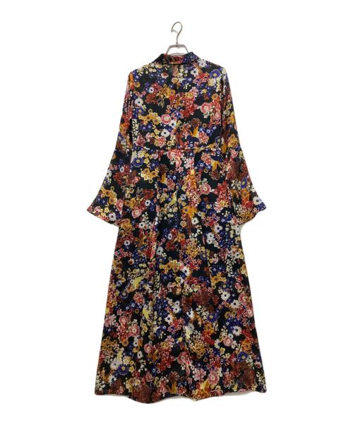 FRAY ID（フレイ アイディー）FRAY ID (フレイ アイディー) 花柄シャツワンピース マルチカラー サイズ:Sの古着・服飾アイテム