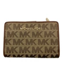 MICHAEL KORS（マイケル・コース）の古着「2つ折り財布」｜ベージュ