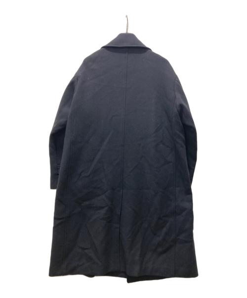 URBAN RESEARCH DOORS（アーバンリサーチドアーズ）URBAN RESEARCH DOORS (アーバンリサーチドアーズ) Milior社 オーバーバルマカンコート ネイビー サイズ:38の古着・服飾アイテム