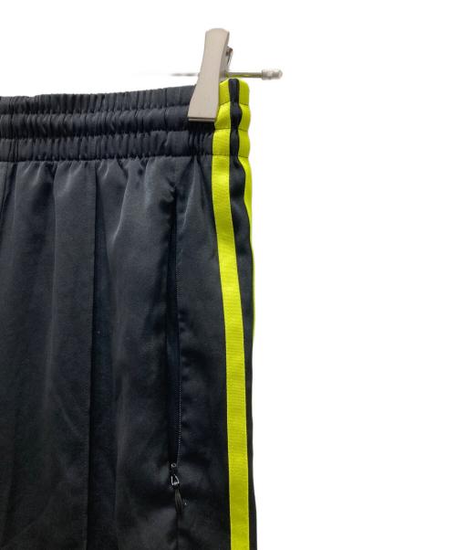 adidas Originals（アディダスオリジナル）adidas originals (アディダスオリジナル) アディブレイク サテンワイドレッグパンツ ブラック サイズ:Mの古着・服飾アイテム