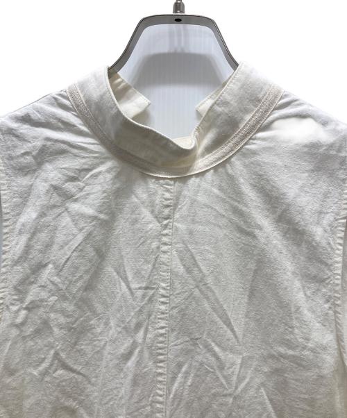 JOHNBULL（ジョンブル）JOHNBULL (ジョンブル) ロングベスト ホワイト サイズ:Fの古着・服飾アイテム