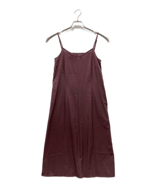 FRAY ID（フレイ アイディー）FRAY ID (フレイ アイディー) 花柄ブラウスワンピース パープル サイズ:Sの古着・服飾アイテム