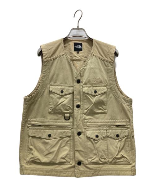THE NORTH FACE（ザ ノース フェイス）THE NORTH FACE (ザ ノース フェイス) ファイヤーフライキャンプベスト ベージュ サイズ:Mの古着・服飾アイテム