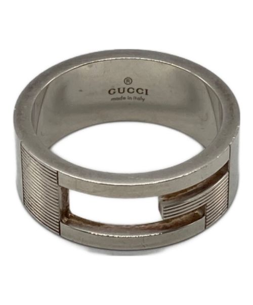 GUCCI（グッチ）GUCCI (グッチ) ブランデッドGリング サイズ:18の古着・服飾アイテム